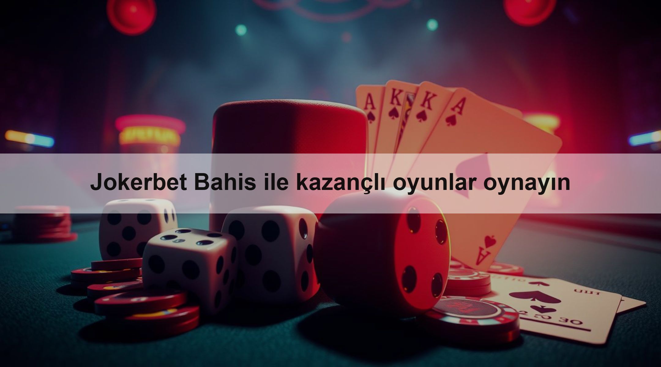 Jokerbet Bahis ile kazançlı oyunlar oynayın 1 Jokerbet Bahis ile kazançlı oyunlar oynayın