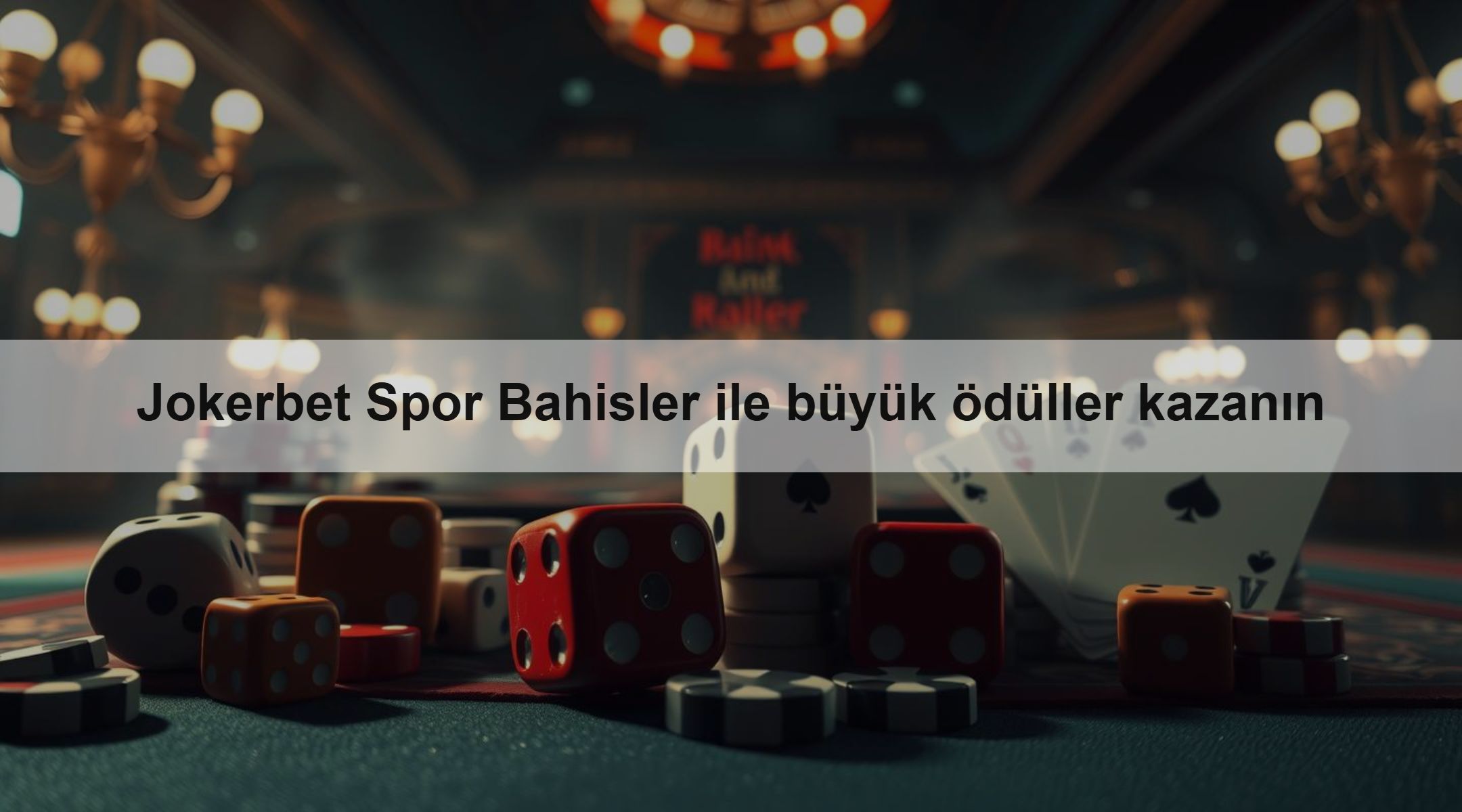 Jokerbet Spor Bahisler ile büyük ödüller kazanın 1 Jokerbet Spor Bahisler ile büyük ödüller kazanın